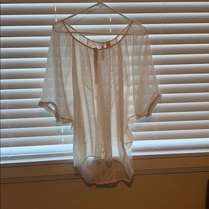 Cream Blouse
